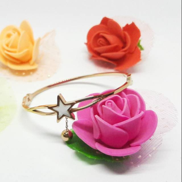 Gelang Titanium Rose Gold