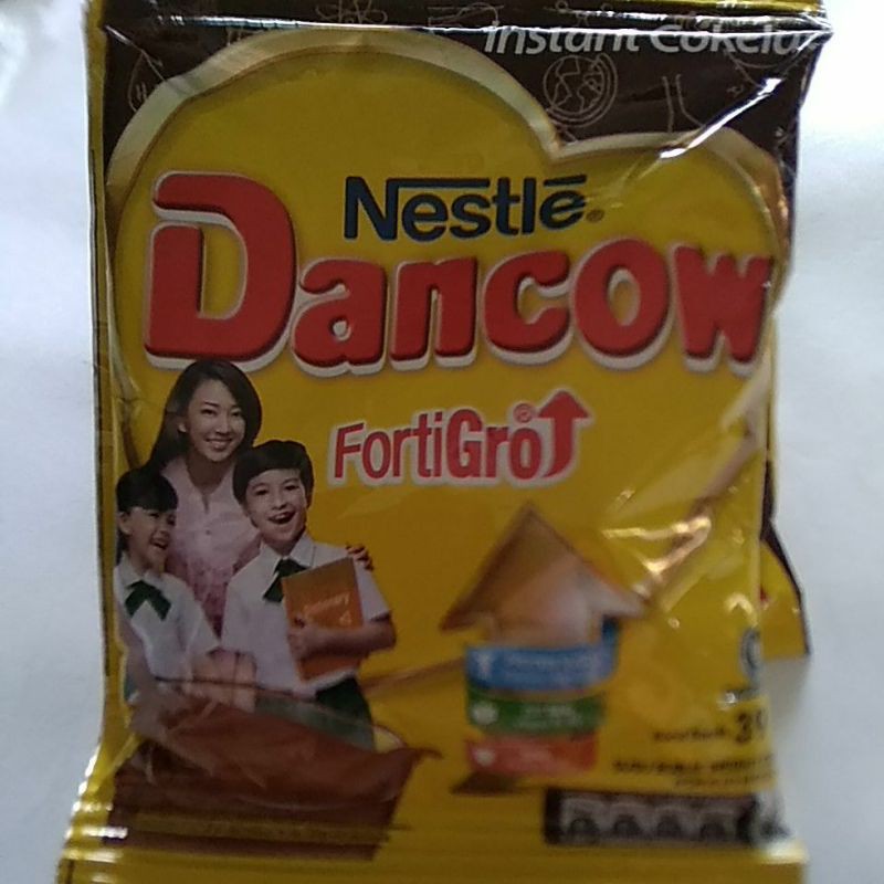 DANCOW FORTIGO COKLAT 39 gram RENCENG