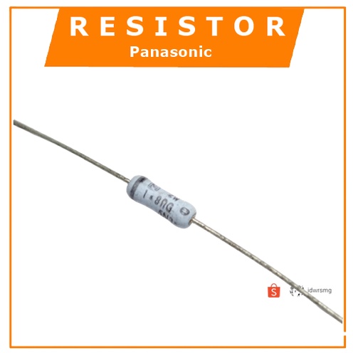 RESISTOR 2 WATT 1.8R 1.8 Ohm 5% R 2W Resistor Panasonic 1R8 1.8Ohm 2Watt