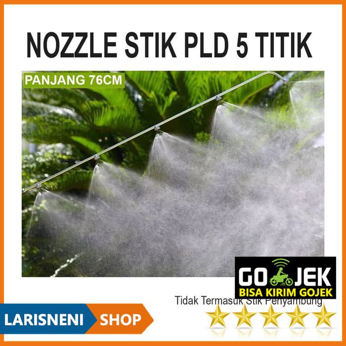 Nozzle Stik PLD 5 TITIK Semprot Hama dan Semprotan Elektrik