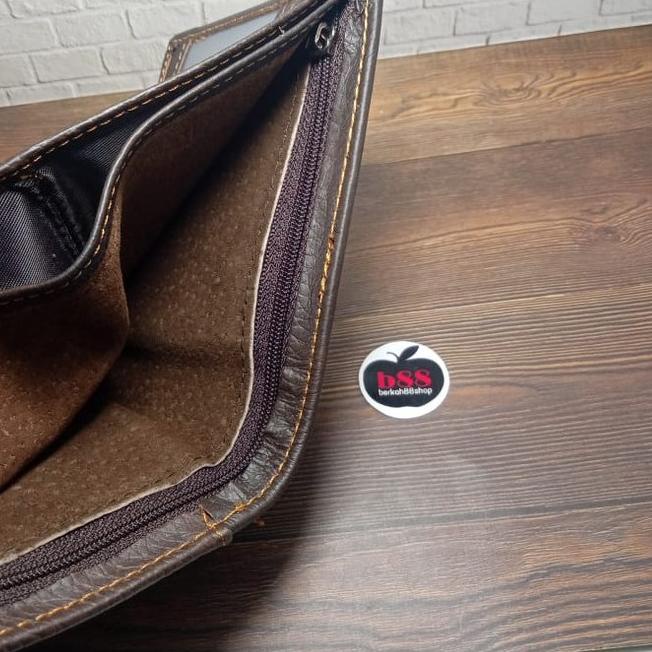 ➱ Dompet Kulit Pria Import Levis 801 Polos Lipat Original Genuine Leather DompetPria Dompetkulit ♝