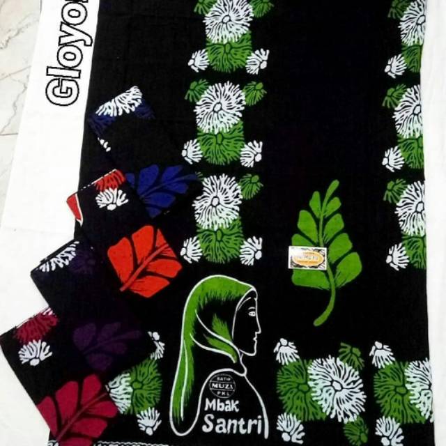Sarung gloyor, sarung santri putri