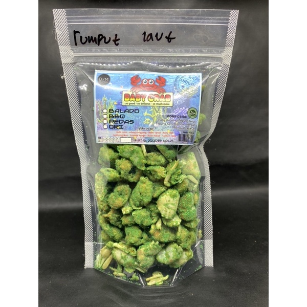 

Babycrab crispy 100gr non minyak no sapit no cangkang | Izin P.IRT produksi tangan pertama