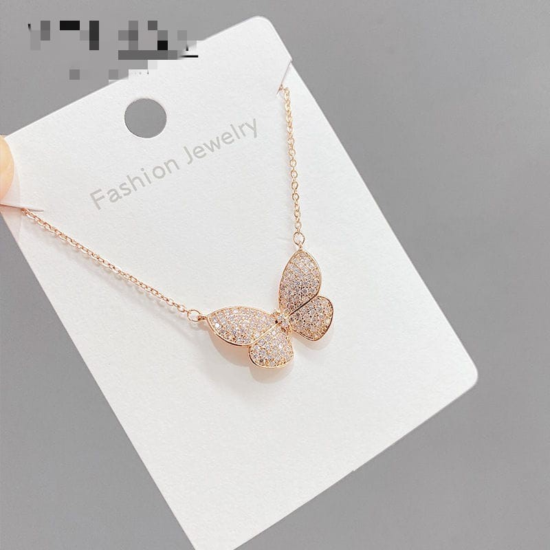 AKSESORIS KALUNG FASHION WANITA KUPU-KUPU 0368