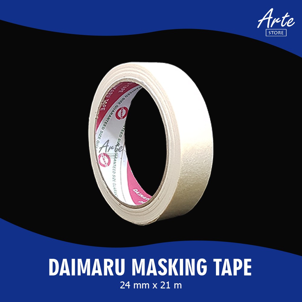 Masking Tape (Lakban Kertas) 1 Inch