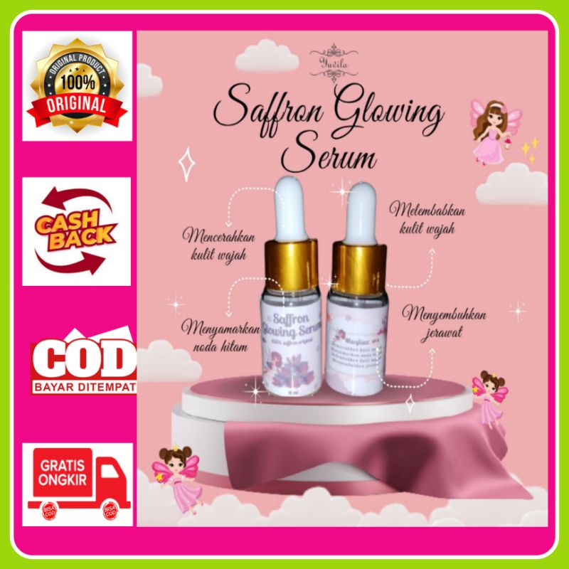 SERUM SAFFRON 10ml serum safron pemutih