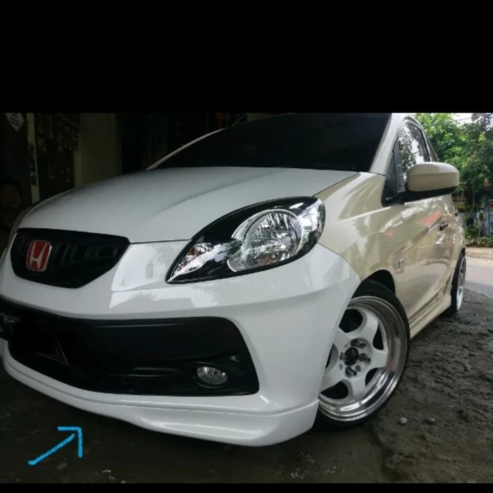 bodykit depan modulo dan side skirt honda brio model rs