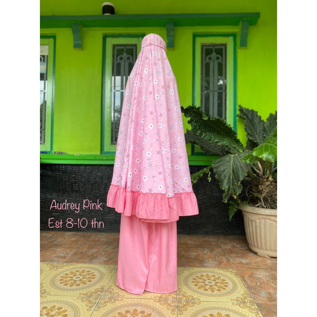Mukena Anak TANGGUNG Umu 8-12 Tahun | Mukena Anak TANGGUNG MOTIF | Mukena Anak Tanggung Bahan Katun