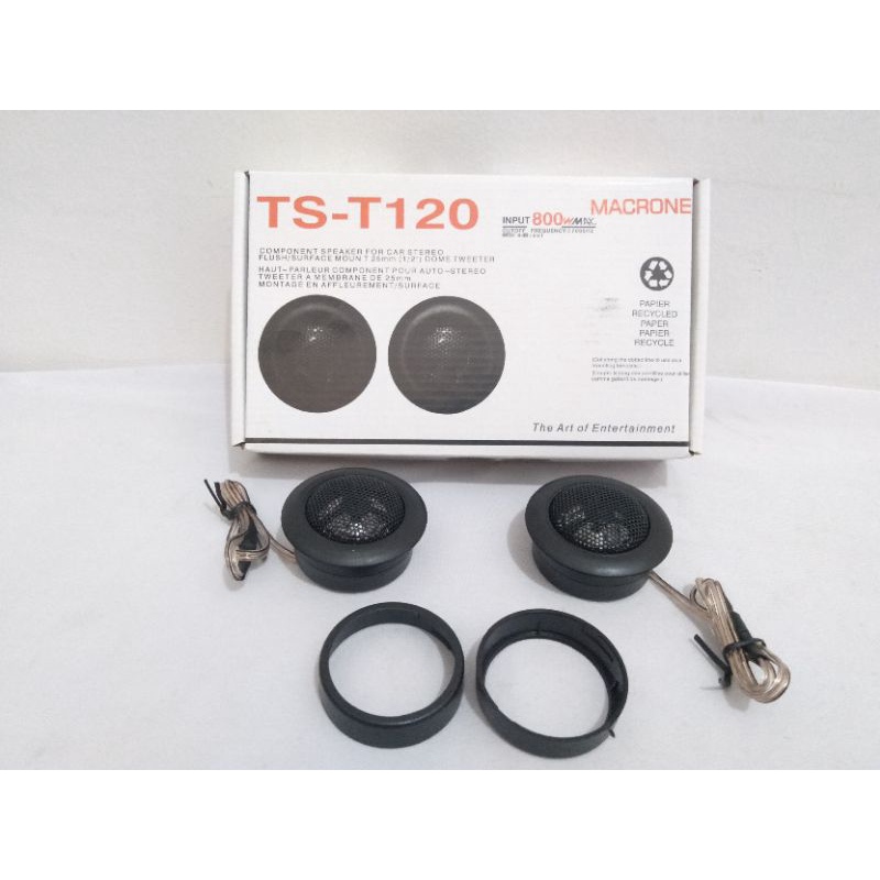 Audio Mobil Speaker Super Dome Tweeter TS-T120 Jernih Bersih Termurah Surabaya