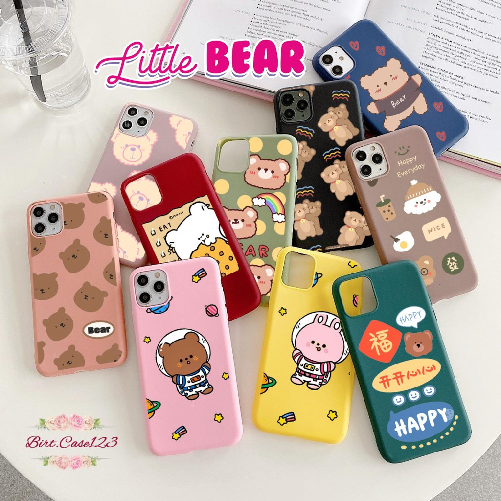 Softcase LITTLE BEAR Vivo Y15 Y91 Y93 Y95 Y81 Y81c Y83 Y71 BC4865