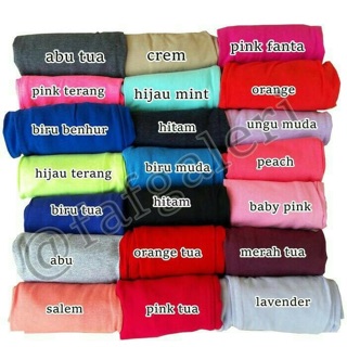 RINDUSHOP Legging  anak bayi  polos size 0 4y celana  legging  