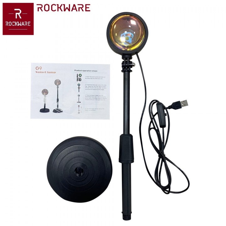 68 ROCKWARE G9 Sunset - LED Atmosphere Light - Lampu Proyeksi Suasana