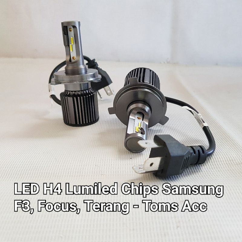 Lampu Mobil H4 LED Headlamp H4 LED Head Lamp Motor Toyota Daihatsu Honda Kawasaki Pulsar 200NS