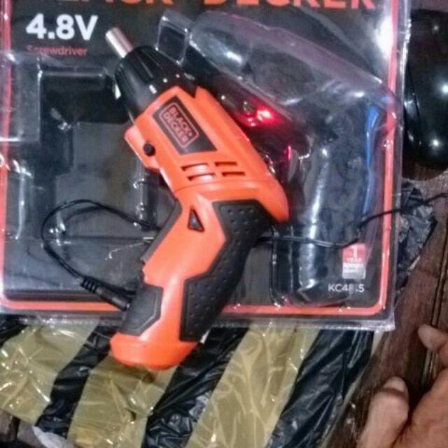 Obeng Cordless Blackdecker Kc4815