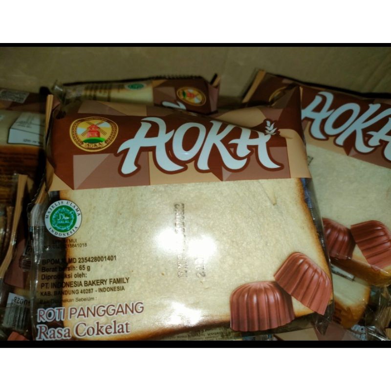 ROTI AOKA PANGGANG RASA COKLAT