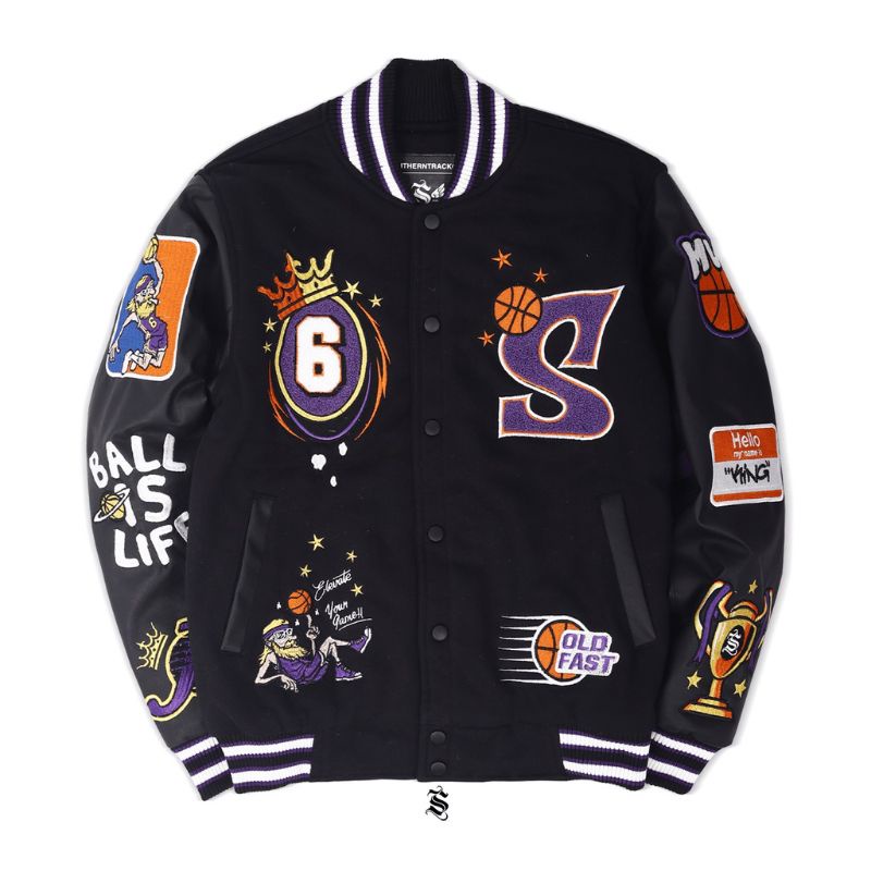 Jaket Varsity || BASKETBALL|| STRCK
