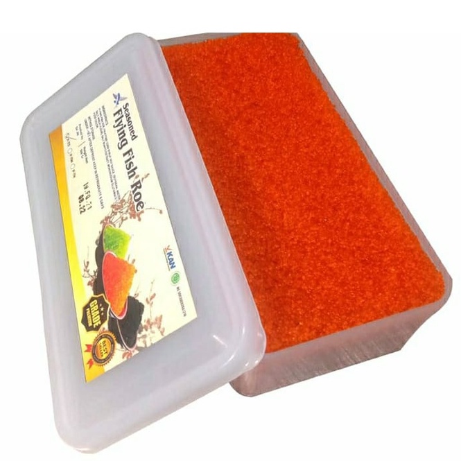 TOBIKO ORANGE PREMIUM - 500 GR (HALAL)