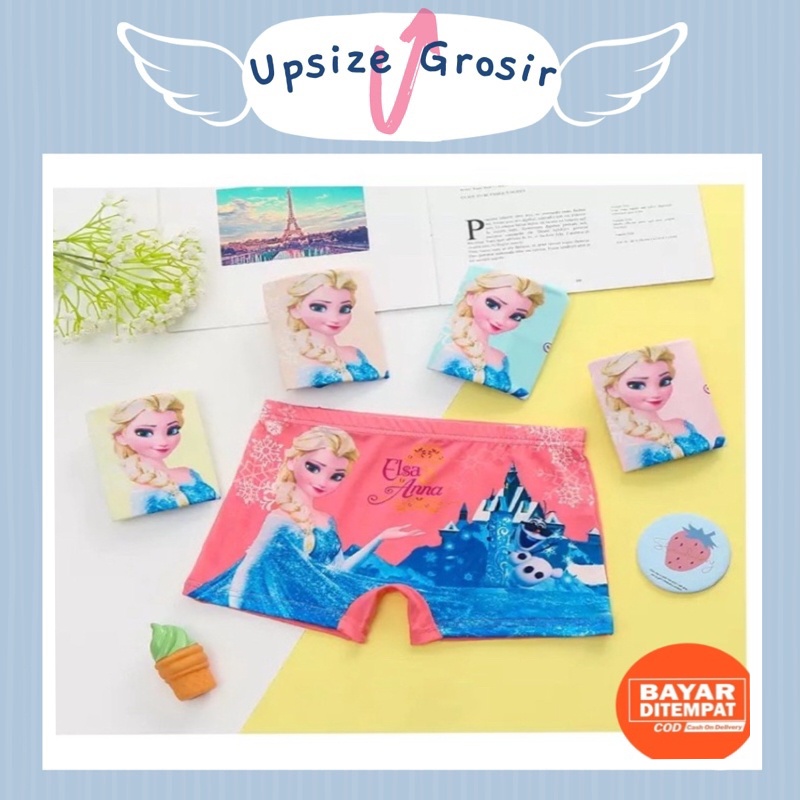 CD Celana Dalam Anak Perempuan Frozen Celana Boxer Anak Cewek Bokser Anak Perempuan Kancut Frozen