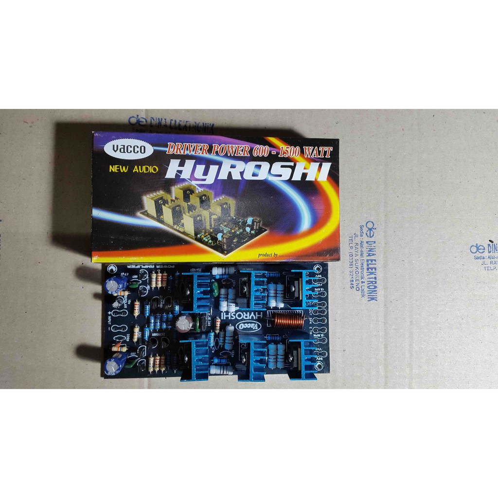 KIT DRIVER POWER AMPLIFIER MONO - HYROSHI