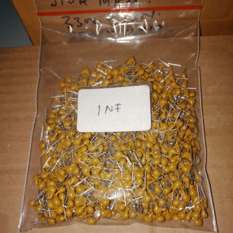 10pcs multilayer kapasitpr 102 1nf
