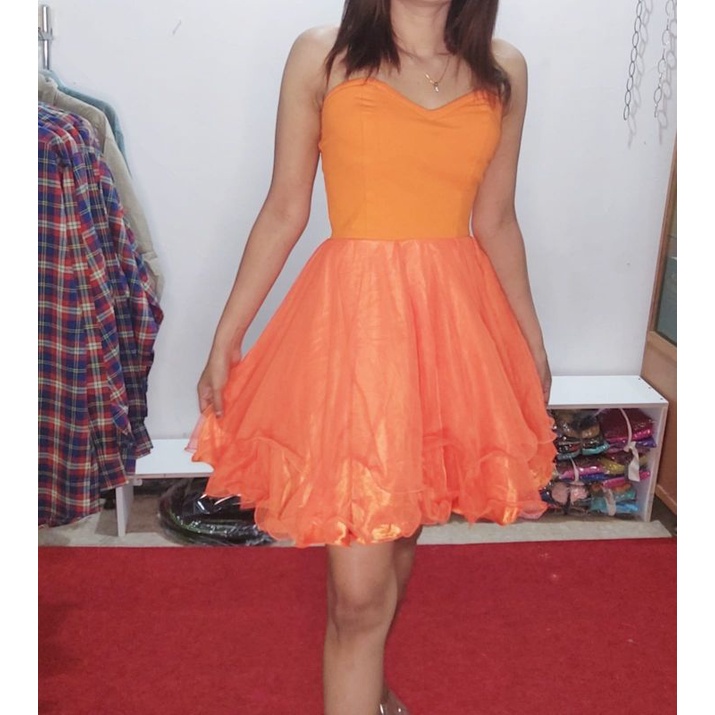 Preloved gaun biduan/ dres pesta/baju penyanyi