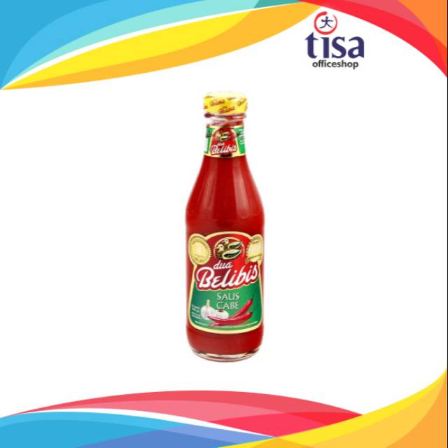 

Saos sambal dua belibis 340ml botol kaca