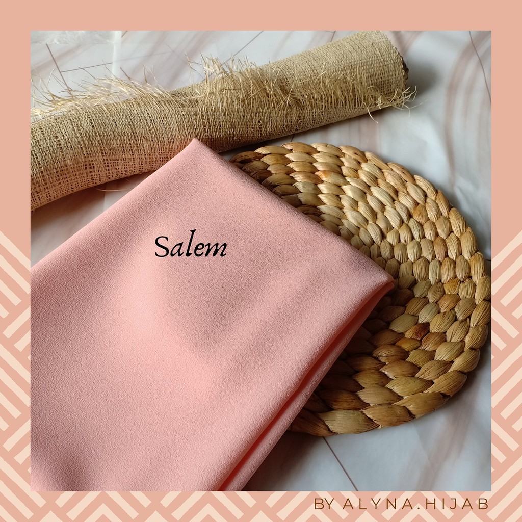 Khimar Diamond Ped /hijab syar'i / terbaru / bergo-Salem