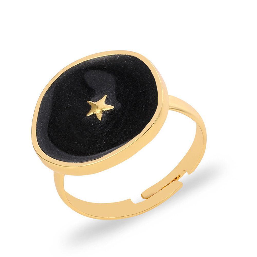 Cincin SOLIGHTER Bulan Bintang Heart Lover Jari Wanita