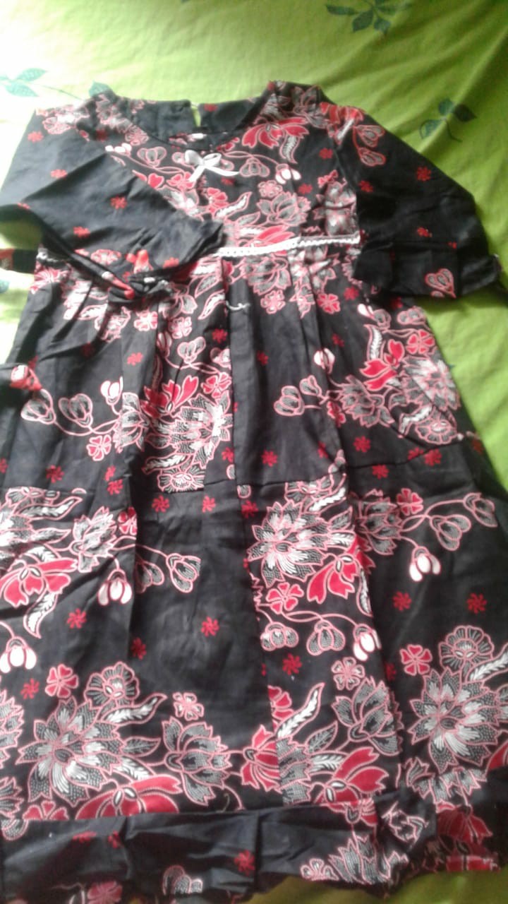 Gamis Batik Anak Size 4-10 Tahun