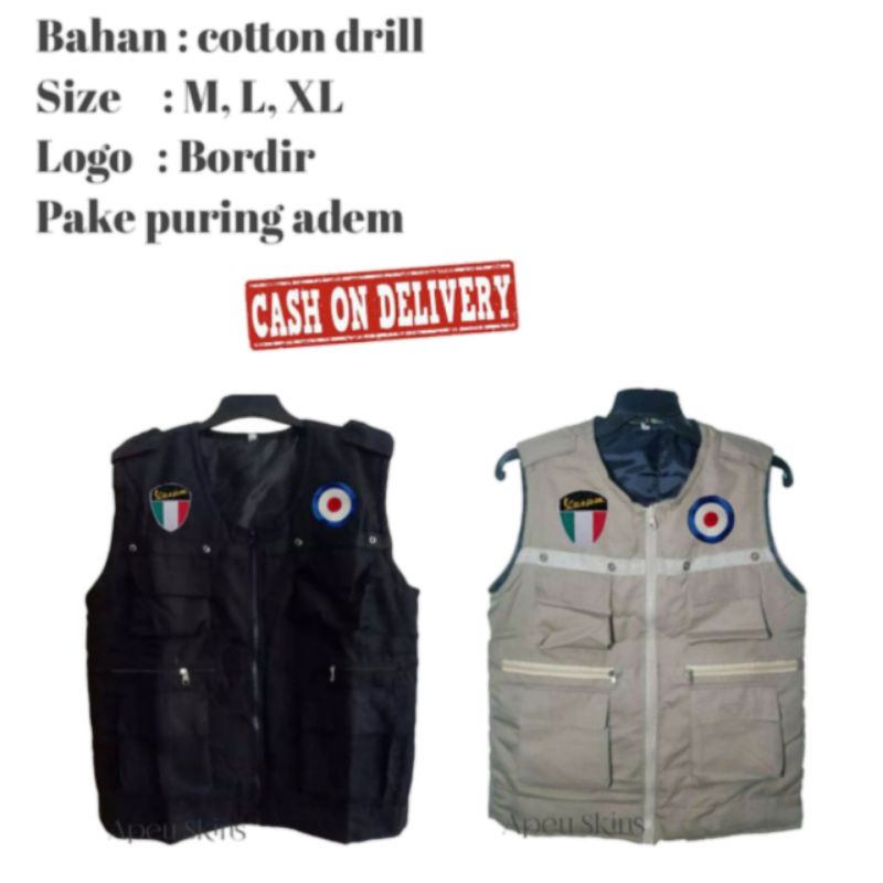 ROMPI MOTOR | ROMPI VESPA ROMPI MULTIFUNGSI | PELINDUNG DADA