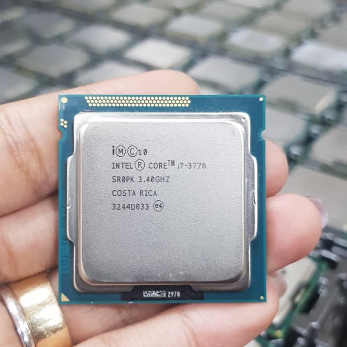 processor intel core i7 3770 tray tanpa fan