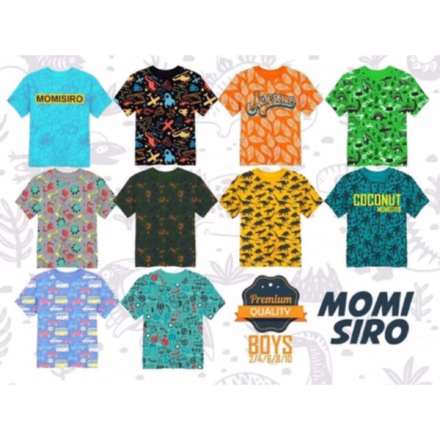  Kaos  Anak  Cowok  Lengan pendek 2 10T Shopee  Indonesia