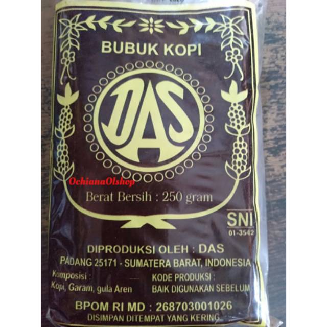 

Kopi bubuk khas Padang 200 gram