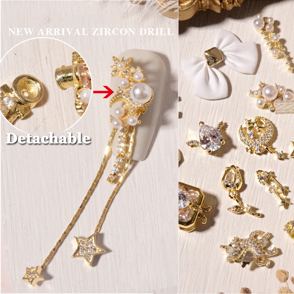 CHARMS Mxbeauty Hiasan Kuku 3d Diy Dengan Berlian Imitasi Untuk Nail Art Butterfly