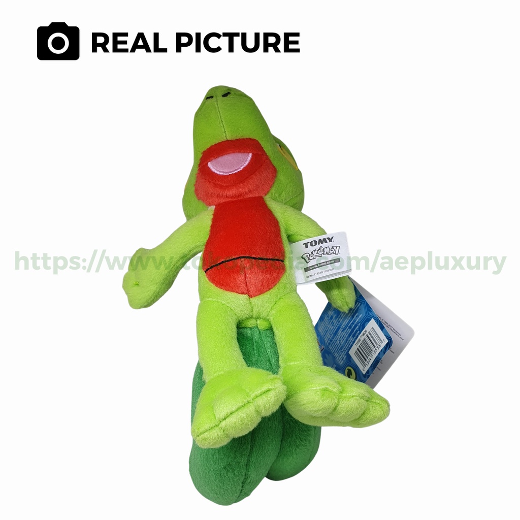 Treecko ORIGINAL TOMY Pokemon plush boneka mainan koleksi asli brand new TOMY USA