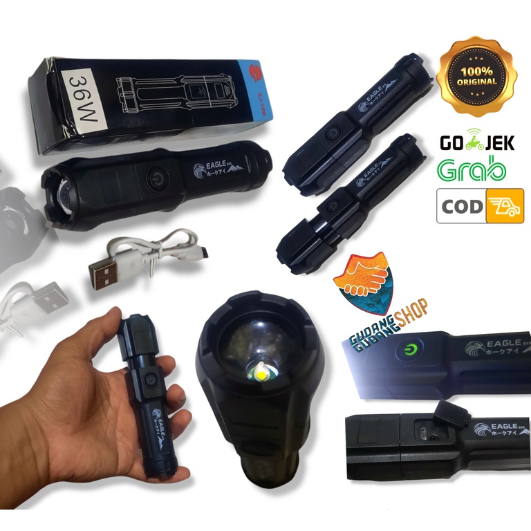 SENTER MINI LED SUPER TERANG SWAT POLICE ORIGINAL