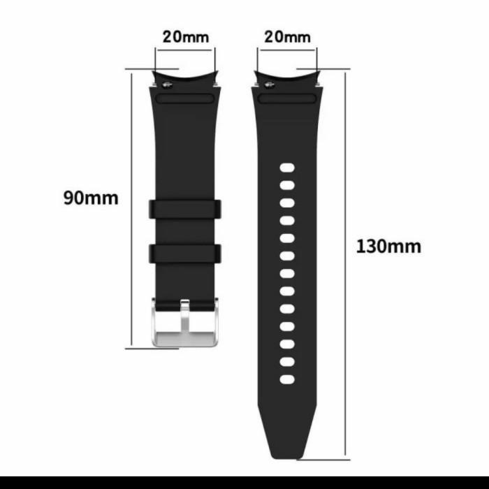 Tali Jam Strap Samsung Watch 5 / 5 Pro 40 Mm / 44 Mm Polos Terbaru