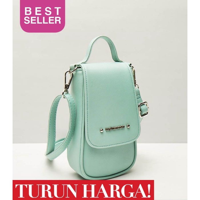 TAS SELEMPANG DOMPET WANITA MURAH KEKINIAN  CHEROVINA Wallet Sophie Martin Paris