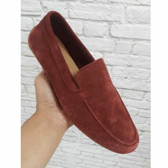 Sepatu SlipOn Pria Kulit CLARKS Reazor Plain