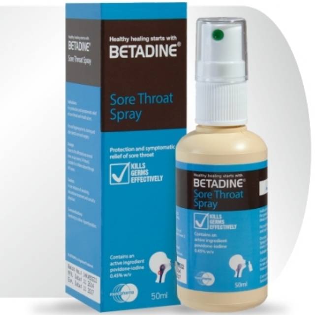 Betadine Sore Throat Spray