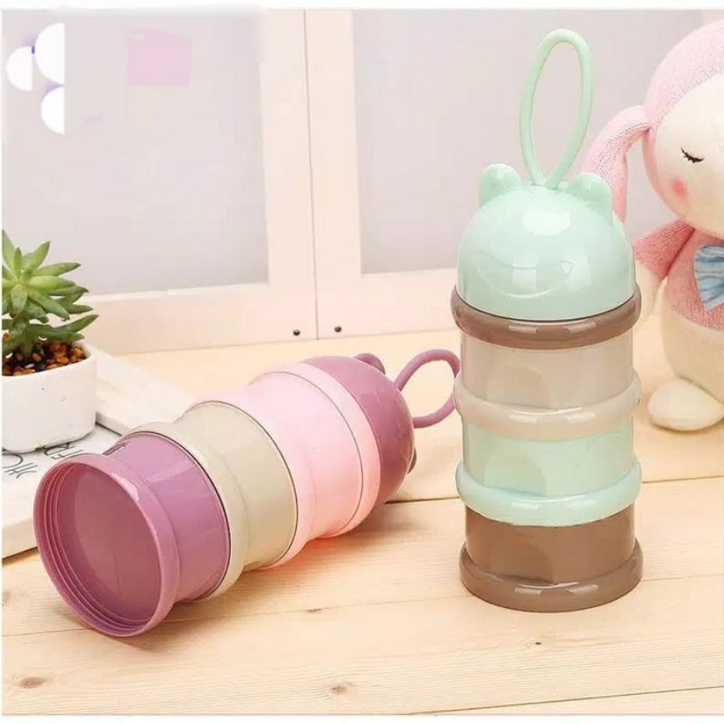 Tempat Susu Bubuk Bayi Tempat Snack Cemilan