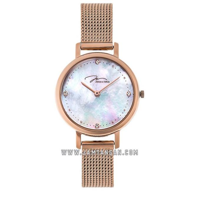 Jonas Verus Ladies Stainless Braided Strap X00719-Q3.PPWBP Star Seller Termurah