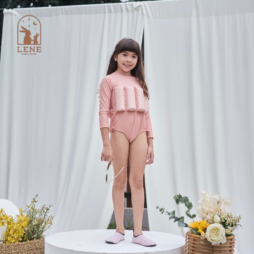 Lee Vierra Summer Wonderland Leotard Long Sleeves Floatsuit - Baju Renang Anak