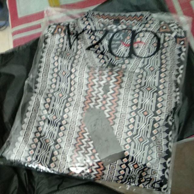 Odza Baju Kemeja Batik Panjang Baju Pesta Kemeja Batik Muslim Batik Couple