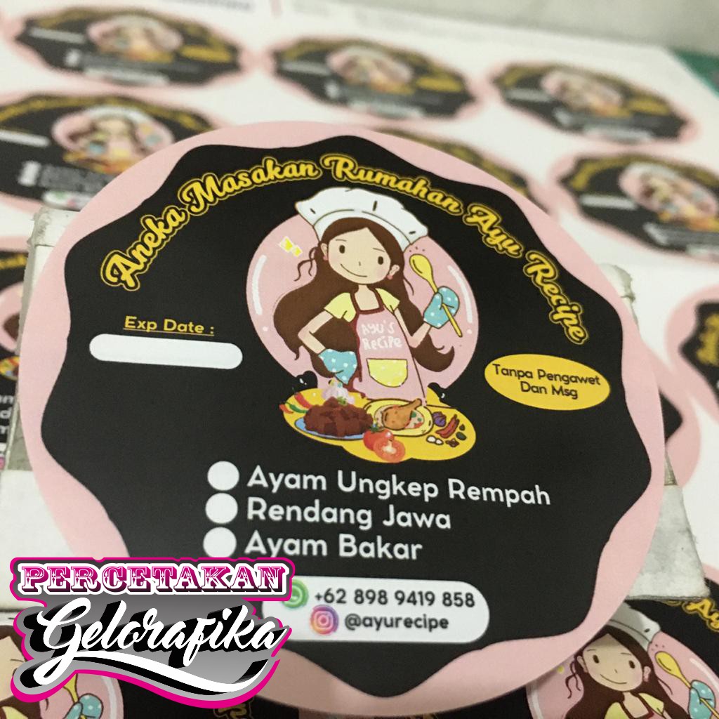

STIKER LABEL CUP BOWL BENTUK BULAT, KOTAK, OVAL DAN GELOMBANG