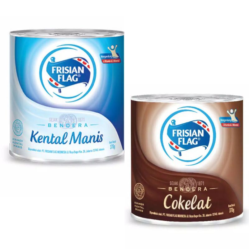 

Frisian Flag Susu Kental Manis Kaleng 370gr
