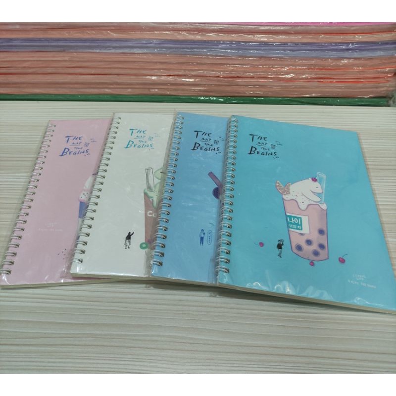 

Notebook spiral a5 fancy
