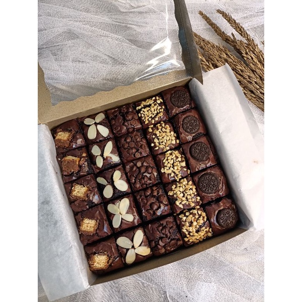 

Fudgy Brownies Brownies Sekat