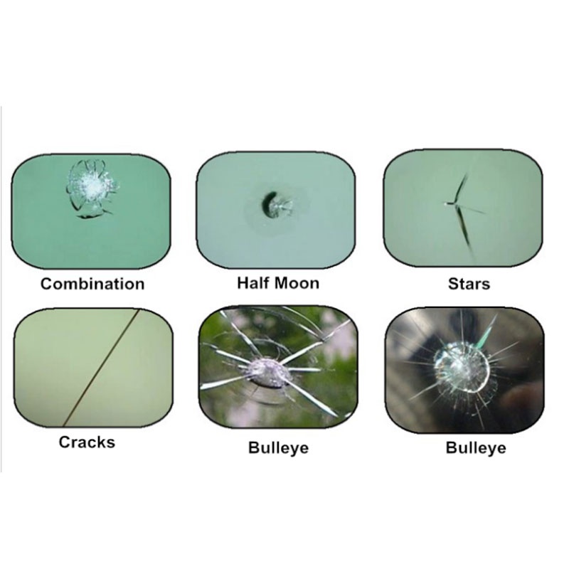 Alat Reparasi Kaca Mobil Retak Lecet Baret Windshield Repair Kit