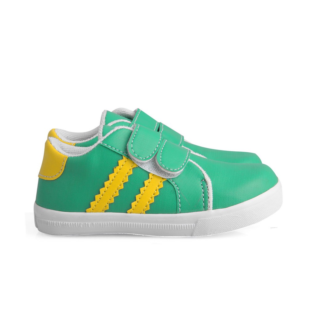 sepatu anak unisex sneaker terbaru 2020 kids fashion C17 HIJAU